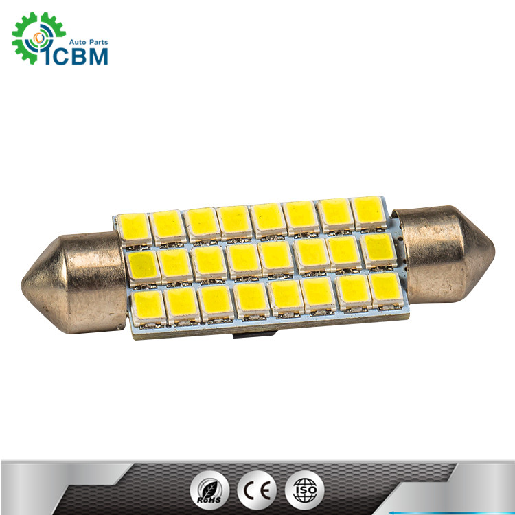 automotive led bulb SV8.5 24 *2835 SMD Use for panel light and parking light auto led bulb