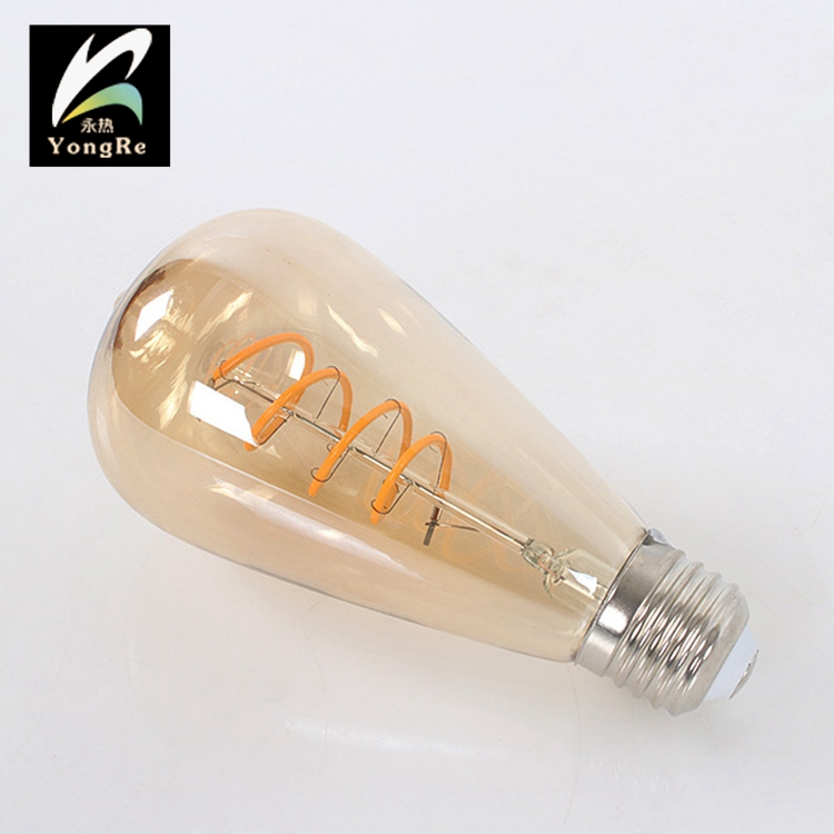 6W St64 Led Filament Bulb Edison Style Vintage Lamp custom