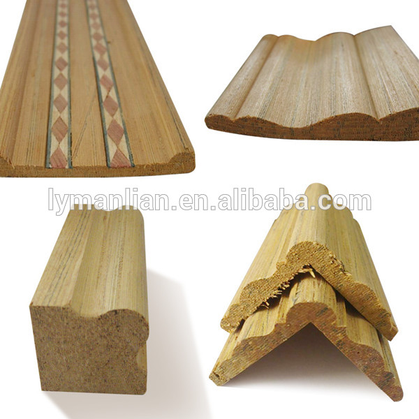 teak wood moulding/ wood inlay strips