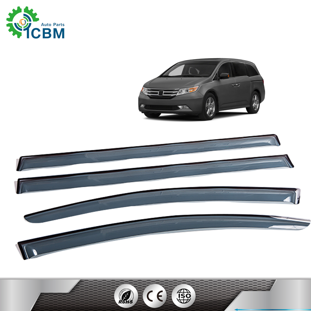 Auto exterior parts rain shield sun visor window visor for car