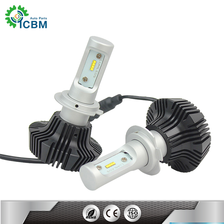 Hot sale auto super 7HL-H7W 6500k led headlight bulb h7