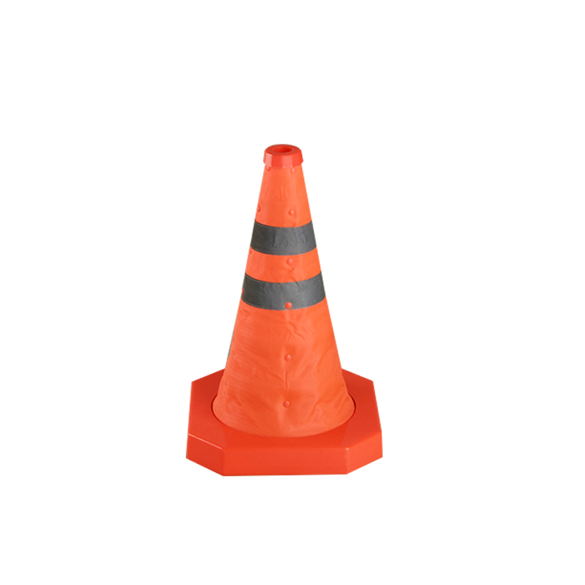 High reflective universal collapsible traffic safety cone