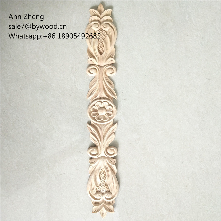 Interior decor wooden crafting carved appliques onlays