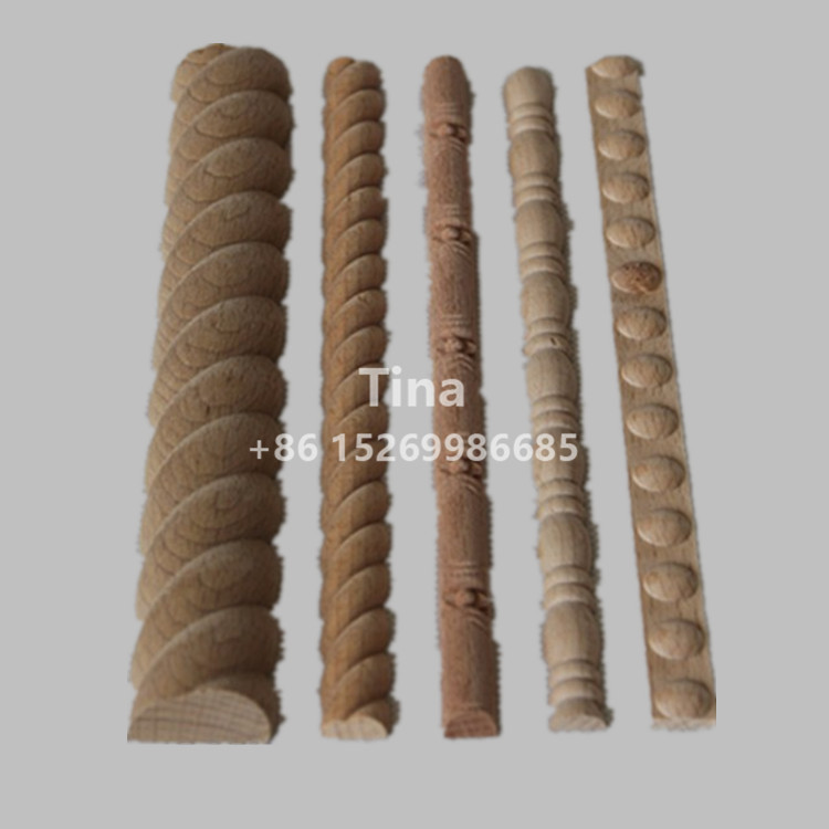 Decorative Carved Beech Wood Moulding