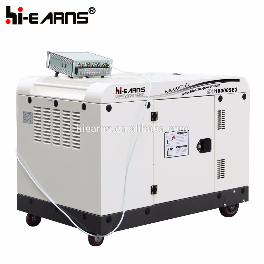 Air-cooled V-twin cylinder three phase 2V92 diesel generator 10kw