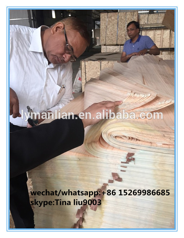 poplar wood veneer/0.3mm wood veneer/balsa wood veneer