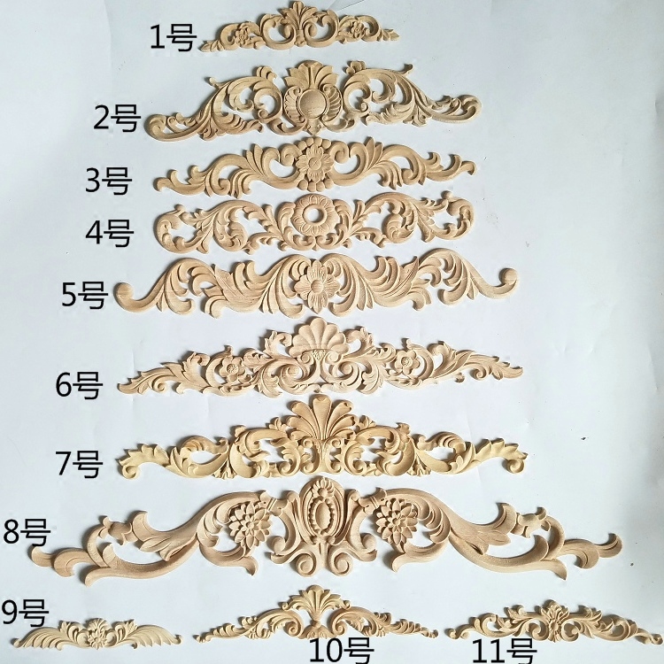 Wood Appliques And Onlays For Door