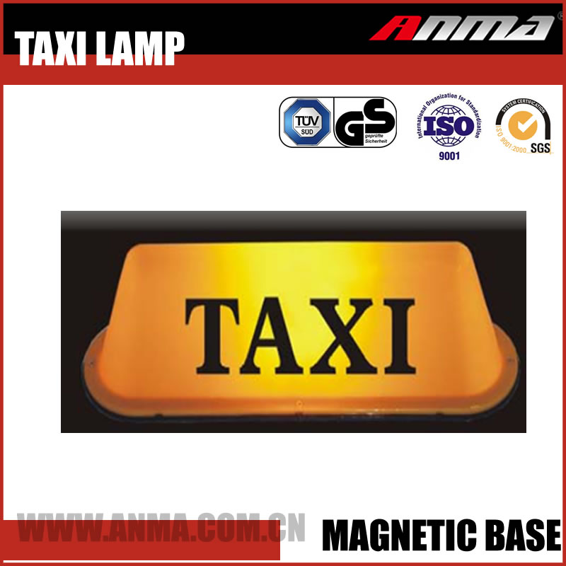 Custom advertisement magnetic taxi light top light led roof lamp