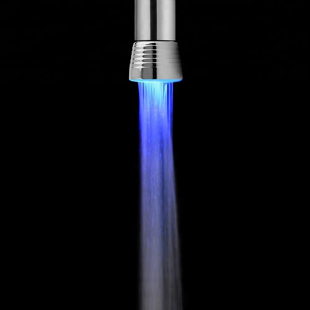 China factory kitchen faucet 7 colors change led faucet in kitchen