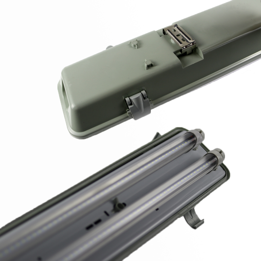 Hight power 2ft 18w integrated led tube lighting IP65 tri-proof linear led batten light