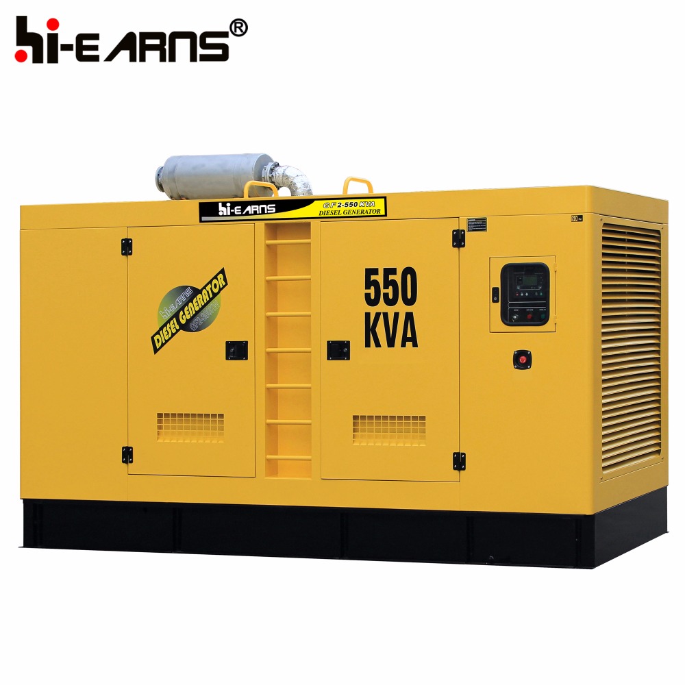 Water-cooled Industrial type 500kva diesel generator price