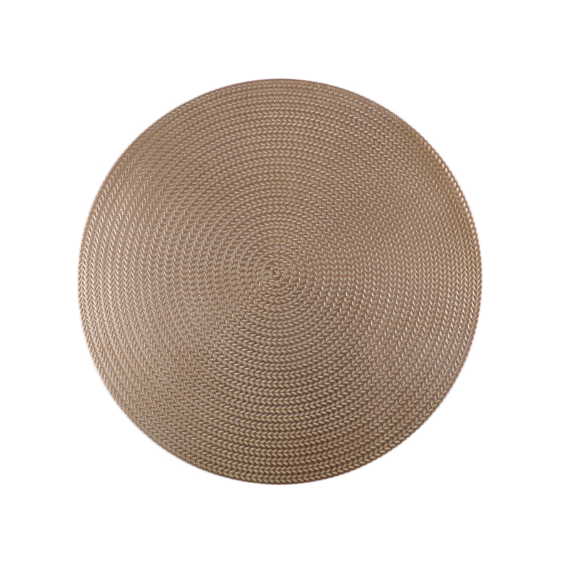 Tabletex hot sale new design plastic gold table placemat