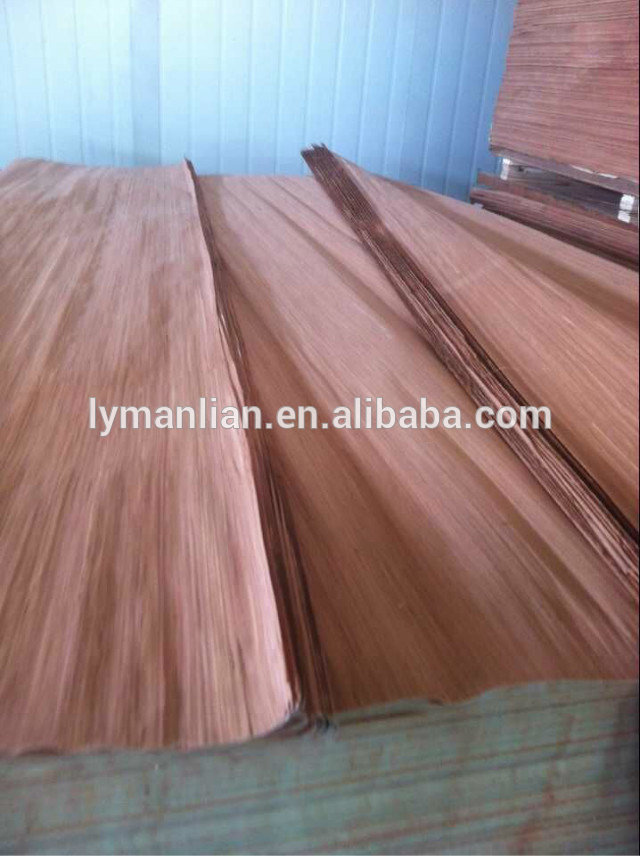 low price 4x8ft recon keruing wood veneer /recon plywood face/engineered gurjan wood veneer