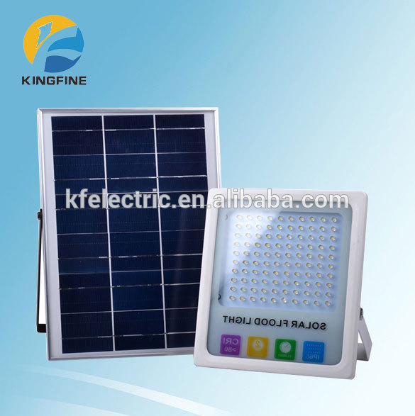 Factory custom outdoor color changing solar led flood light