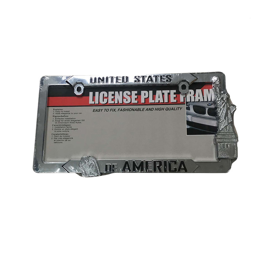 New American car cuterhinestone license plate frames