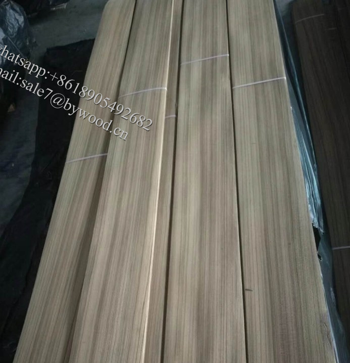 wood face veneer quarter cut Natural teak wood  veneer real teak veneers