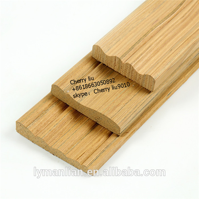 engineered recon teak wood moulding