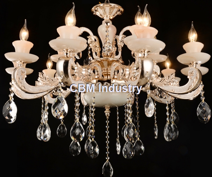 Brand new luxury chandelier , led candle bulb for chandelier , big size chandelier