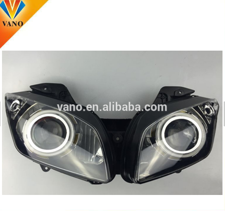 High performance blue, red, yellow R15 motorcycle HID headlight