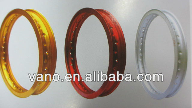 Motorcycle alloy/chrome wheel outer rims for sales