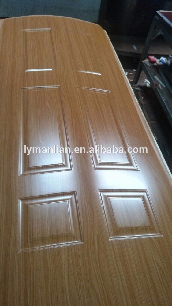 Dark colour Decoration carving door design gate board skin