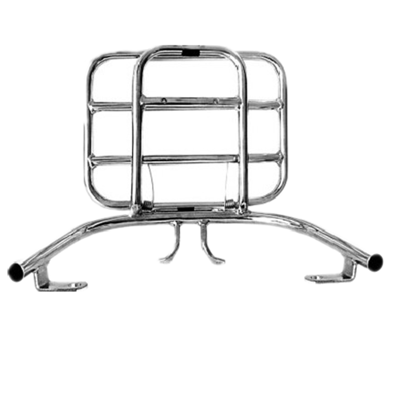 aluminium steel VESPA rear luggage rack folding luggage carrier