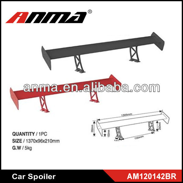 Aluminum alloy universal auto spoiler