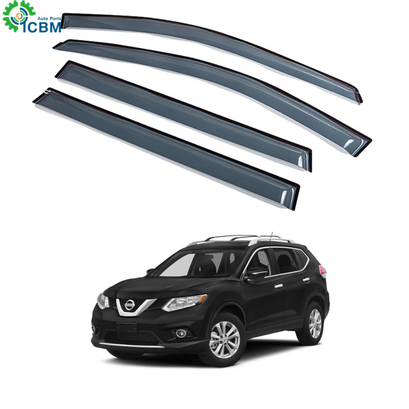 Window Visors Deflectors for Car with dark smok color low price