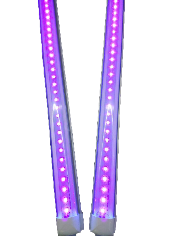 Newest integrated ultraviolet IP54 t8 led tube light 0.6m 9w for sterilization