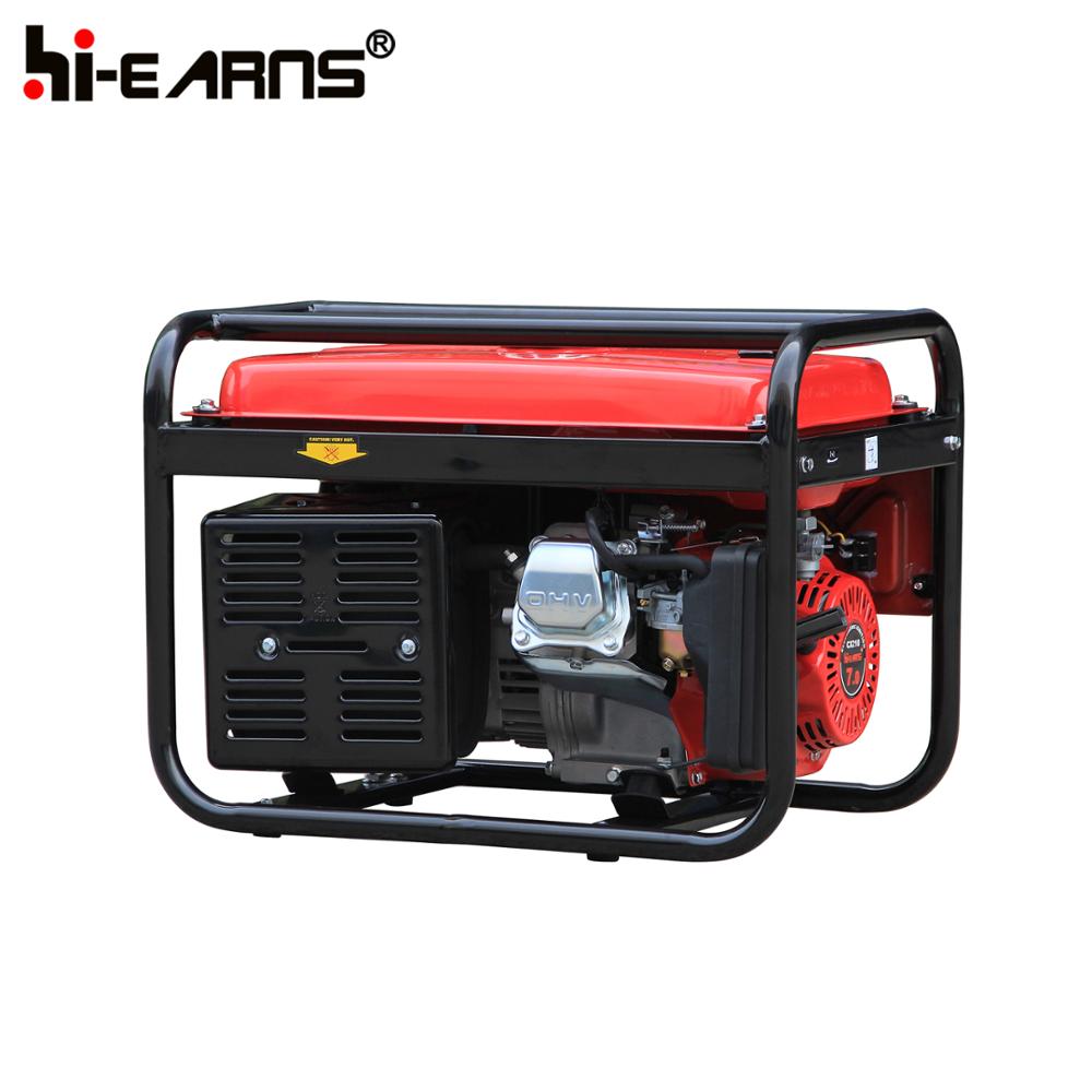 3kw Open Type Recoil Start air-cooled gasoline generator set