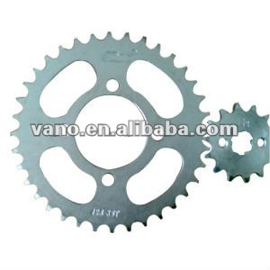 Rear sprockets motorcycle sprocket set scooter sprocket for DY100