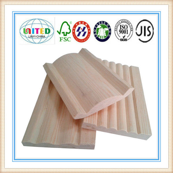 craft wood decorative moulding/concrete wall corner