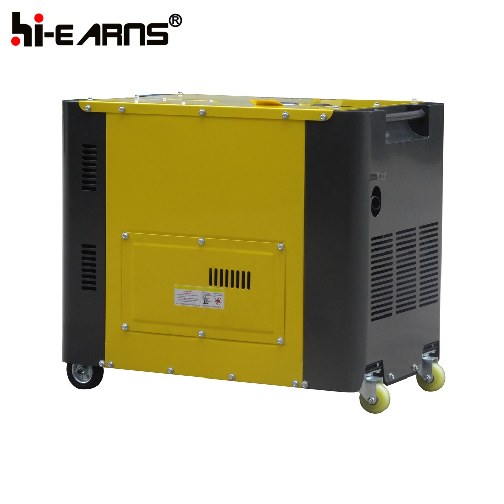 5.5kva air-cooled silent 220 volt portable generator price