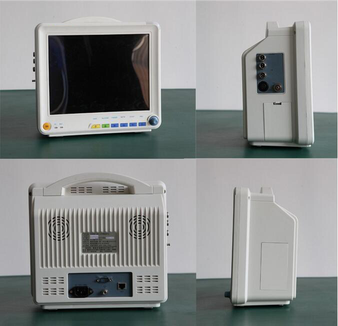 Medical Portable 12.1 inch Multi-paramter Patient Monitor for Hospital