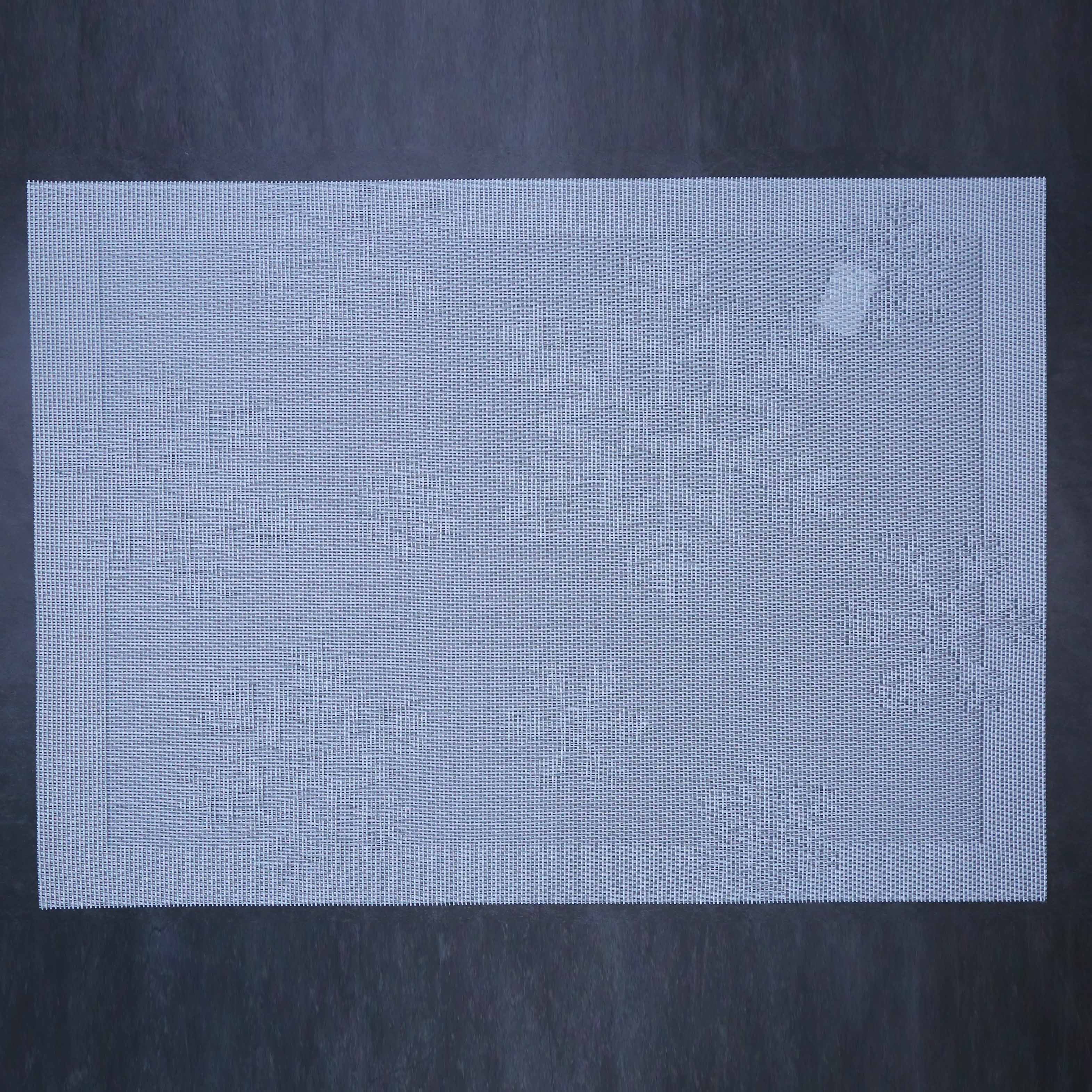 Different pvc versions of jacquard PVC placemat for table