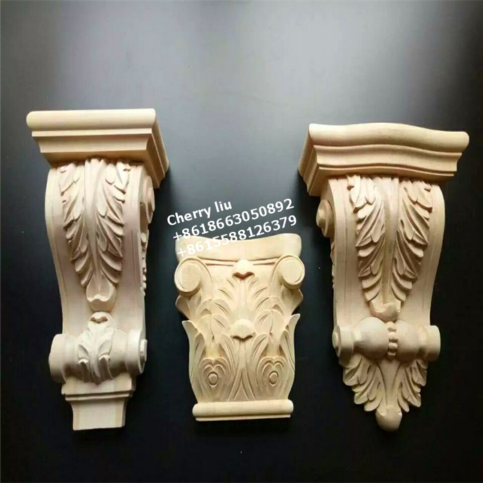 Carved Wood Corbels Wood Rosettes
