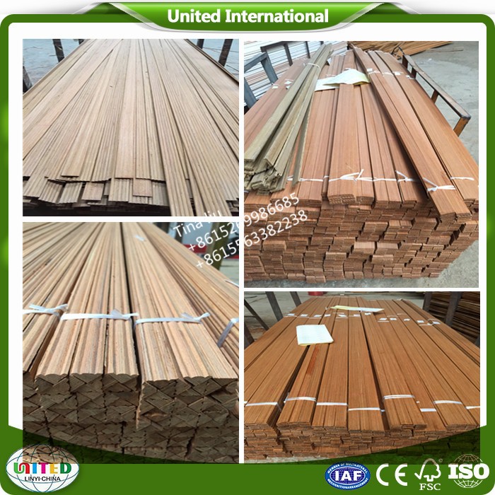 recon engineered teak wood moulding from Linyi factory