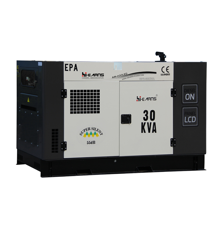 30KVA super silent water cooled portable diesel generator price