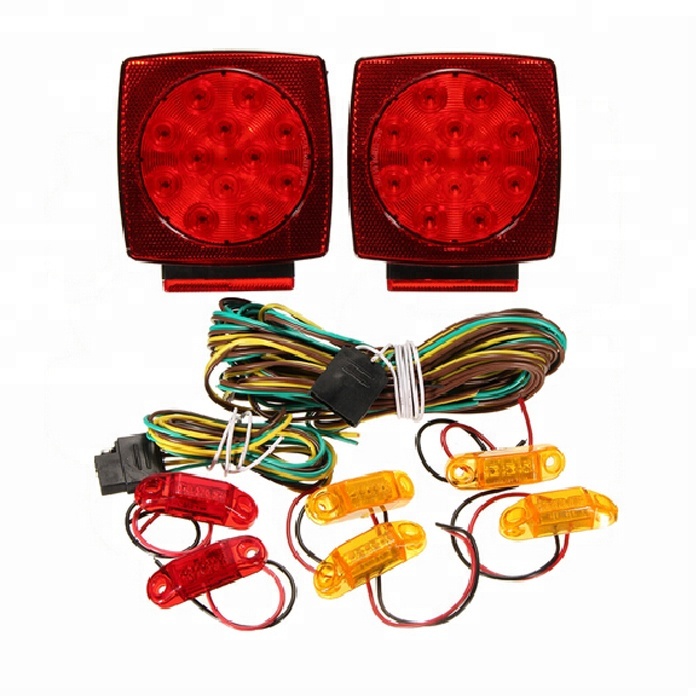 SAE DOT LED Car Truck Trailer Rear Winker Tail Lamp Light