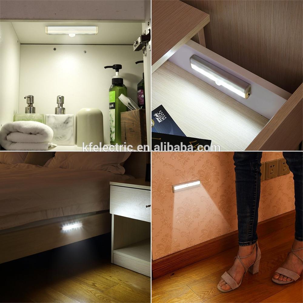 Portable 6led/10led/20led wireless motion sensing stairs light closet light step Wardrobe Light