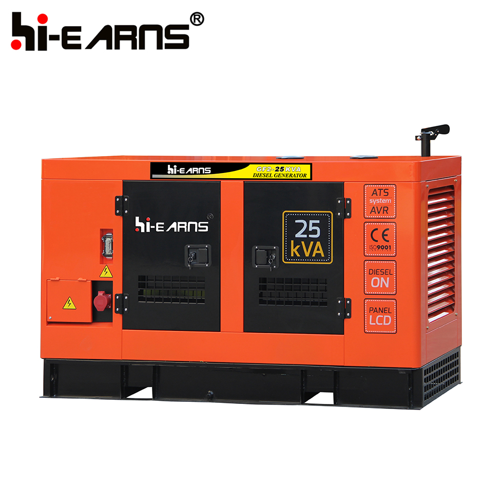 25KVA 20KW 50HZ 220V 230V silent water cooled diesel generator price