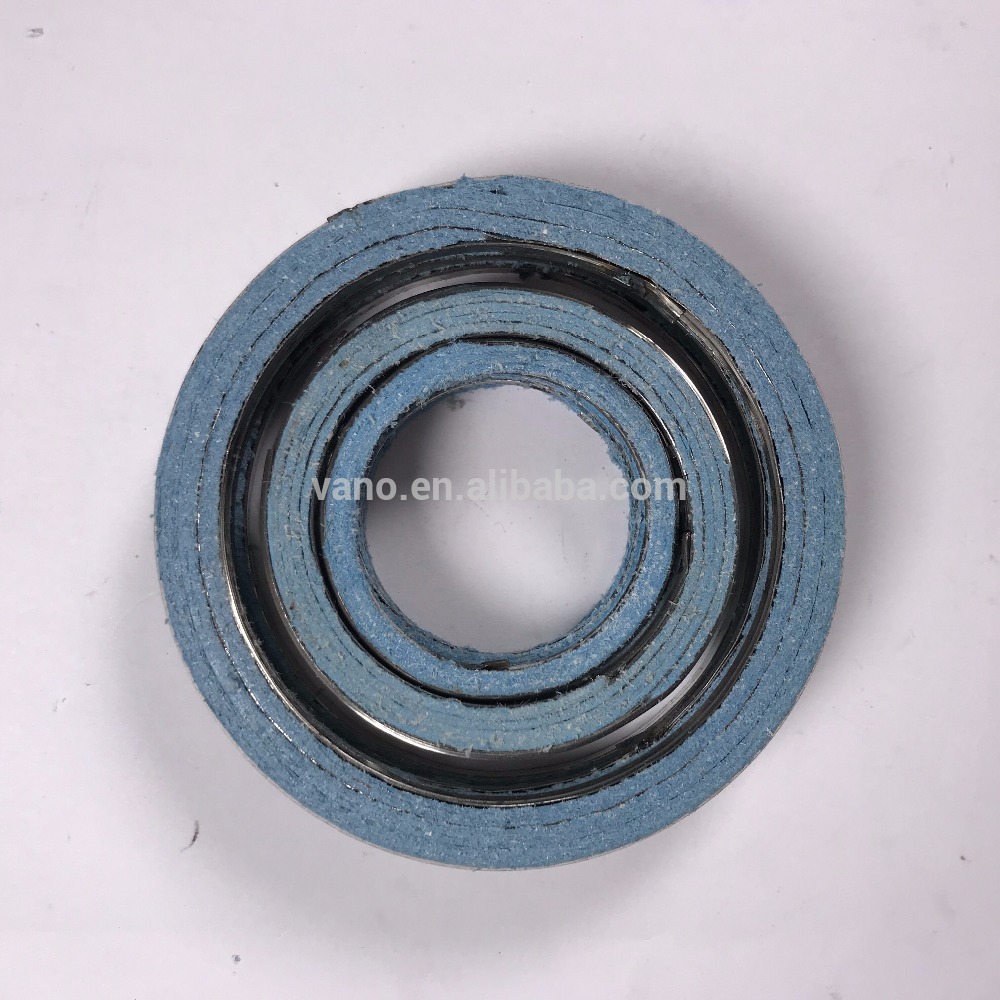 Motorcycle customized size exhaust pipe gasket