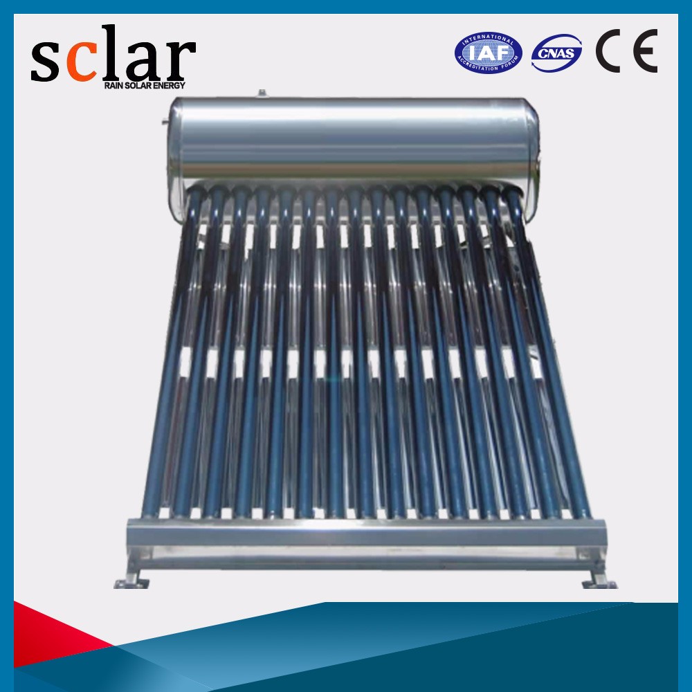 Newest Radiant Heating Systems With Stainless Steel Tank Solar Water Heater