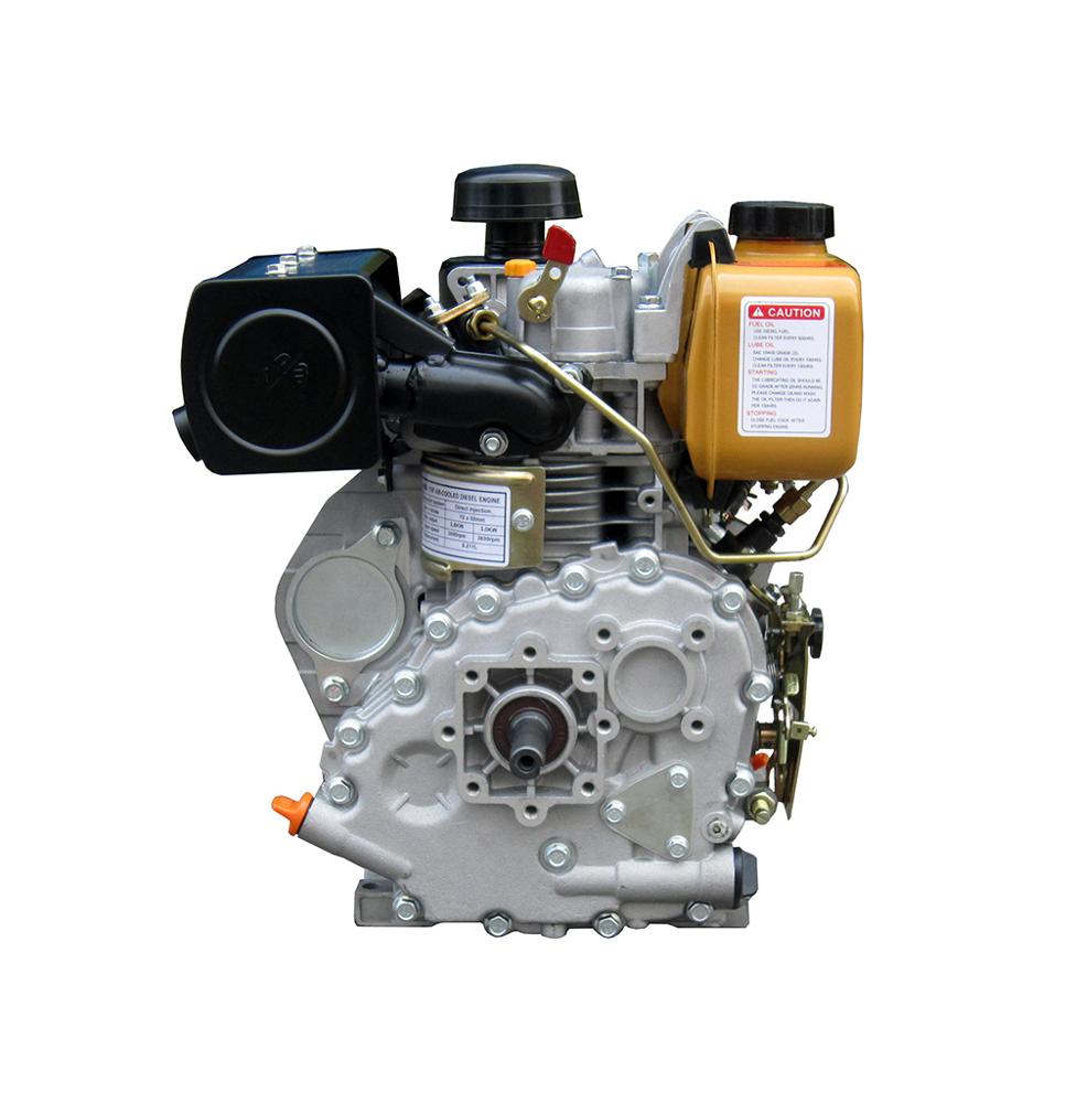 170F 4hp keyway 19mm 20mm air cooled diesel engine