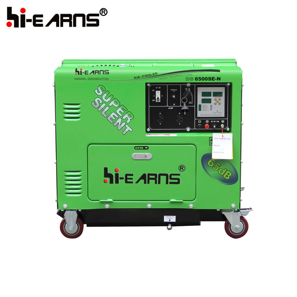 5KVA soundproof diesel generator alternator generator