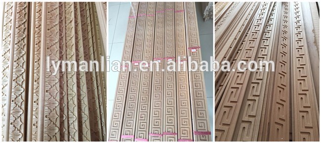 cabinet use solid wood moulding/wood crown molding