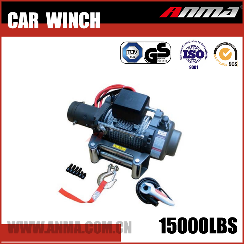 Wholesale 4x4 Manual DMX mini 10 ton small 15000lbs electric Car winch AM70215000S