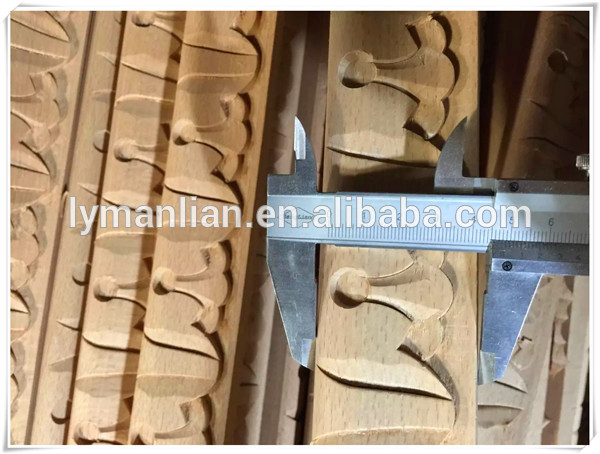 cnc solid wood crown molding