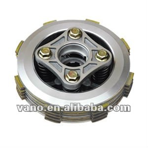 Motorcycle clutch pressure plate cover assembly for CG125