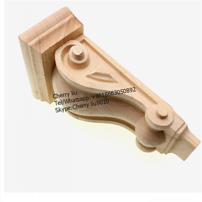 CNC Wood Furniture Decorative Applique And Onlay Carving
